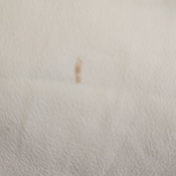 Ann Taylor White Collared V NECK Sleeveless Tunic Blouse Size Large - Picture 9 of 9